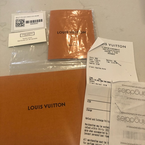 NWT Louis Vuitton Multi Pochette Rose Clair Monogr - Picture 7 of 8